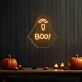 Boo! LED-Neonschild für Halloween Party