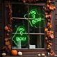 Boo! LED-Neonschild für Halloween Party