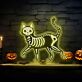 Katzenskelett LED-Neonschild