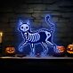 Katzenskelett LED-Neonschild