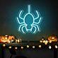 Spinne LED-Neonschild für Halloween Party