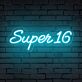 Brighten Up Every Celebration - Super Number Personalized Neon Birthday Sign for Home, Bars, and Special Events