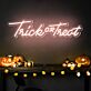 Elevate Your Halloween Festivities: Light Up Your Home, Bar, or Halloween Party with Trick Or Treat Words Neon Sign.