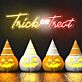 Trick or Treat LED-Neonschild für Halloween Party
