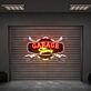 Personalisierbares Werkstatt Neonlicht mit Garage Design