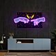 zwei Hände mit Herz und Blitzen LED-Neonschild Schlafzimmer Wohnzimmer