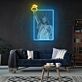 Statue of Liberty LED-Neonschild mit UV-Druck für Wohnzimmer Büro