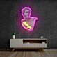 Büste einer antiken Statue LED Neonschild für Schlafzimmer und Wohnzimmer