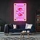 LUCKY LADY LED-Neonschild Wohnzimmer Spielzimmer
