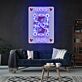 LUCKY LADY LED-Neonschild Wohnzimmer Spielzimmer