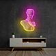 Büste einer klassischen Statue LED-Neonschild mit UV-Druck Schlafzimmer Wohnzimmer