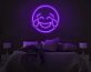 Lachender Emoji mit Freudentränen LED-Neonschild Schlafzimmer Wohnzimmer