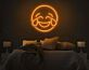 Lachender Emoji mit Freudentränen LED-Neonschild Schlafzimmer Wohnzimmer