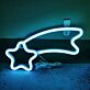 Sternschnuppe LED-Neonschild Wohnzimmer Kinderzimmer
