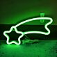 Sternschnuppe LED-Neonschild Wohnzimmer Kinderzimmer