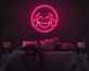Lachender Emoji mit Freudentränen LED-Neonschild Schlafzimmer Wohnzimmer