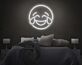 Lachender Emoji mit Freudentränen LED-Neonschild Schlafzimmer Wohnzimmer