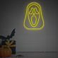 Elevate Your Halloween Ambiance or Theme Parties with the Ghostmask From Scream LED Neon Sign.