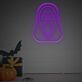 Geistermaske LED-Neonschild Halloween Party