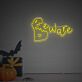 Beware LED-Neonschild für Halloween Party