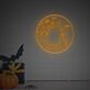 Spookify Your Space: Halloween Cat With Knife LED Neon Sign for Home, Office, and Themed Parties