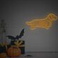 Dackel Skelett LED-Neonschild für Halloween Party