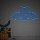 Brighten Up Your Spooky Celebrations and Decor: Halloween Flying Cat Bone LED Neon Sign for Home, Bar, and Halloween Party Ambiance