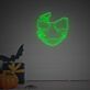 Teufelsgesicht LED-Neonschild für Halloween Party