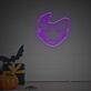 Teufelsgesicht LED-Neonschild für Halloween Party