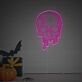 Schmelzender Totenkopf LED-Neonschild