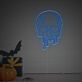 Schmelzender Totenkopf LED-Neonschild
