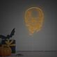 Schmelzender Totenkopf LED-Neonschild