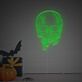Schmelzender Totenkopf LED-Neonschild