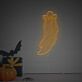 Geist mit Hut LED-Neonschild für Halloween Party