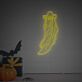 Add a spooky glow to your Halloween festivities, from home decor to office parties, with the Halloween Tall Ghost With Hat LED Neon Sign.