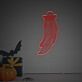 Add a spooky glow to your Halloween festivities, from home decor to office parties, with the Halloween Tall Ghost With Hat LED Neon Sign.