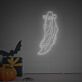 Geist mit Hut LED-Neonschild für Halloween Party
