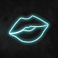 Lippen LED-Neonschild für Bar und Club