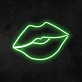 Lippen LED-Neonschild für Bar und Club