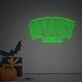 SPOOKY VIBES LED-Neonschild für Halloween Party
