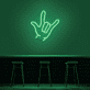 Handsymbol für Ich liebe dich LED-Neonschild Bar Wohnzimmer