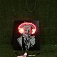 Einstein mit Kopfhörern LED-Neonschild mit UV-Druck