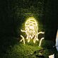 Gesicht mit Turban LED-Neonschild Wohnzimmer Bar