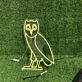 Brighten Up Your Space: Perfect for Home Decor, Office Vibes, or Bar Ambiance with the OVO Owl Yellow LED Neon Sign.