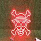 One-Piece-Strohhut-Emblem LED-Neonschild