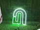 Buchstabe F LED-Neonschild für Büro und Laden