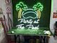 Brighten Up Your Poolside Bash: The Ultimate Party At The Pool Custom LED Neon Sign for Bars, Weddings, and Home Gatherings.