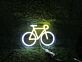 Fahrrad LED-Neonschild für Wohnzimmer und Garage