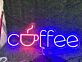 coffee LED-Neonschild für Café und Küche