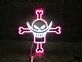 Whitebeard-Piratenlogo LED-Neonschild